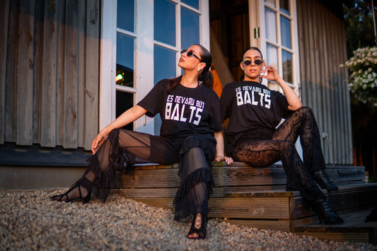 T-krekls "Es nevaru būt balts" tumšais